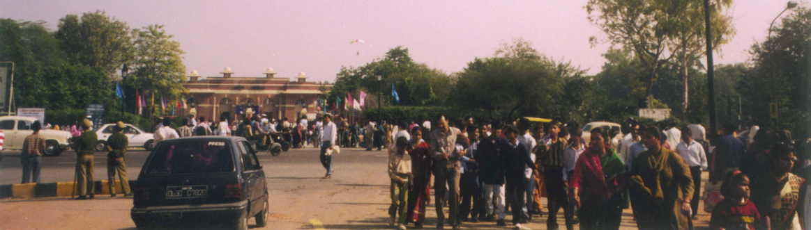 crowd near the Nehru stadium